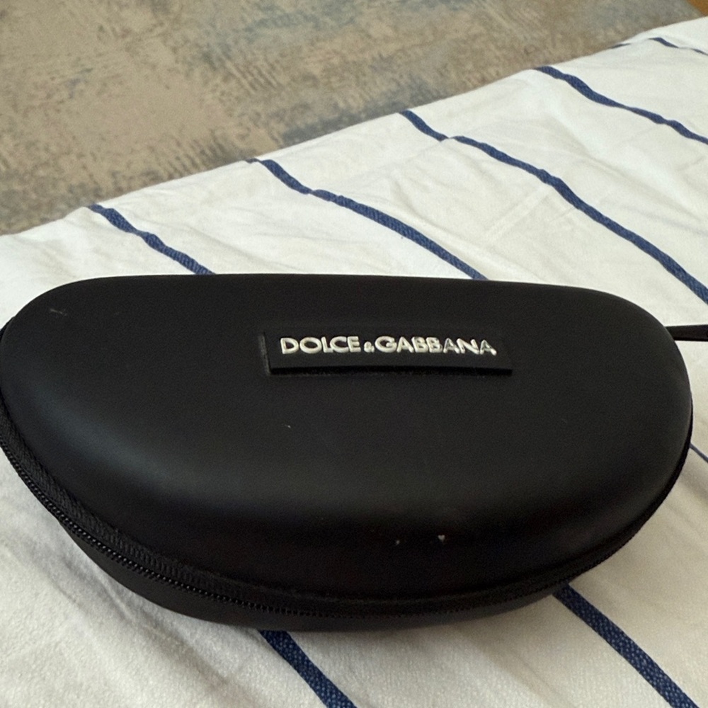 Dolce & Gabbana Matte Black Eyewear Case